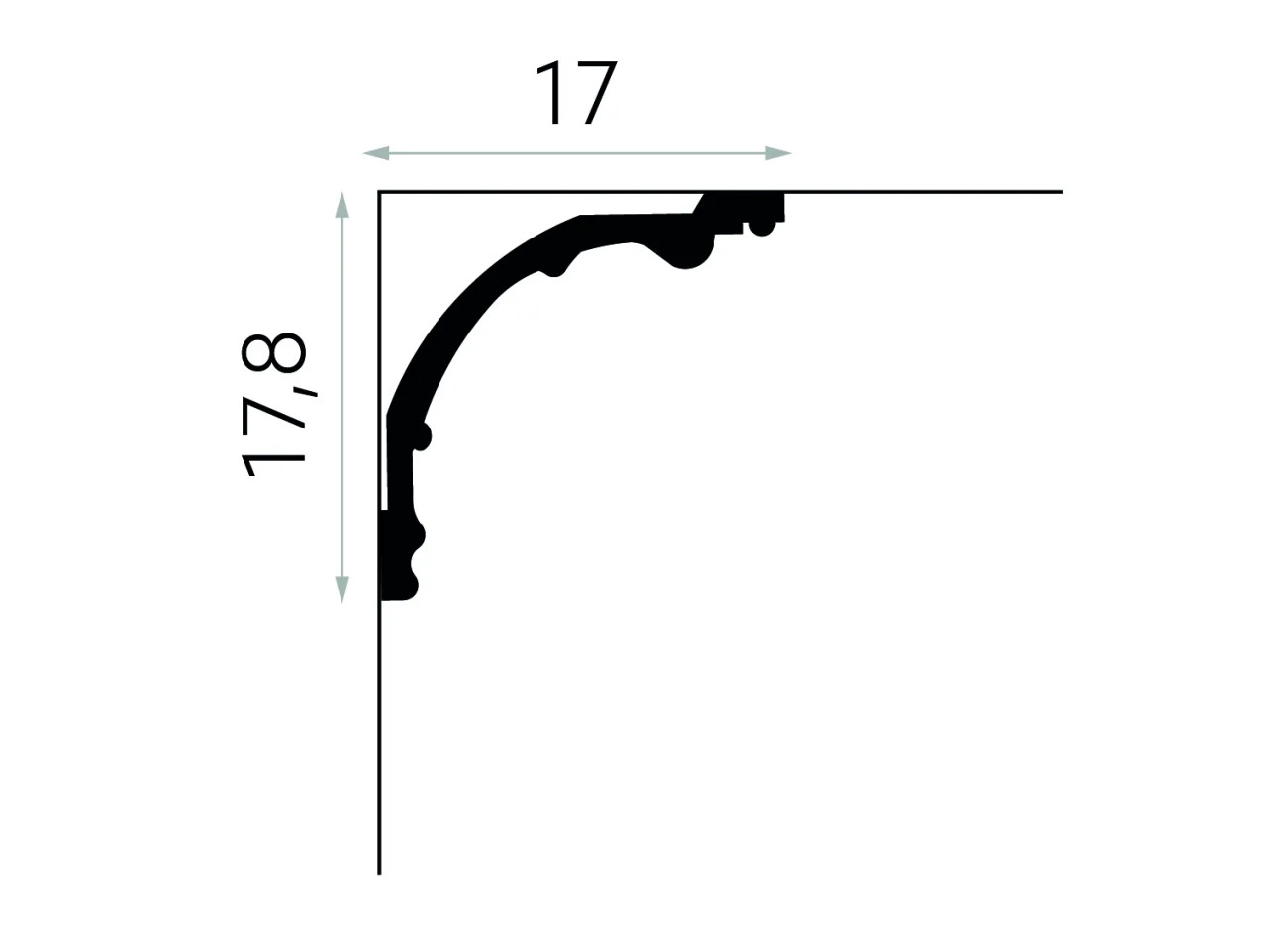 Bandeau de plafond MDA113 – Mardom Decor