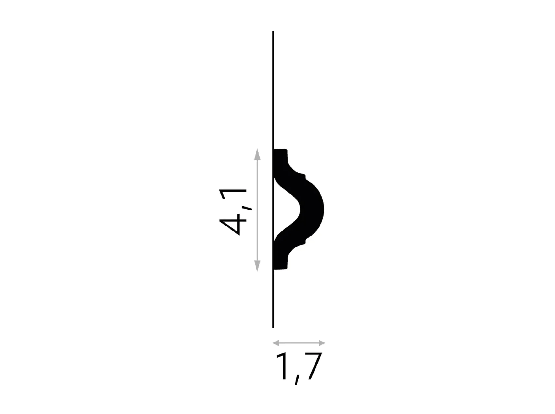 MD332F bandeau mural flexible