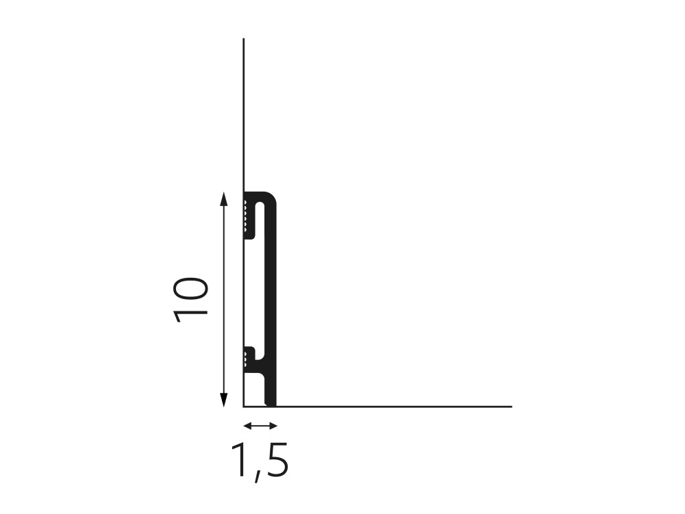 Bande podłogowa DuroFit kaszmir 10 cm - PF100K – Premium Floor