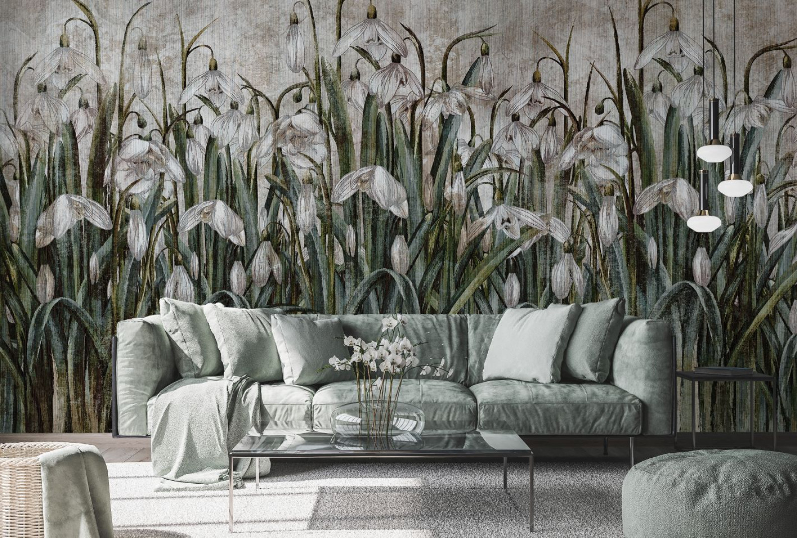 Papier peint Blooming fields 2 – Rauv