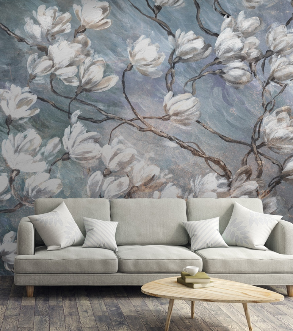 Papier peint Blue magnolia – Rauv