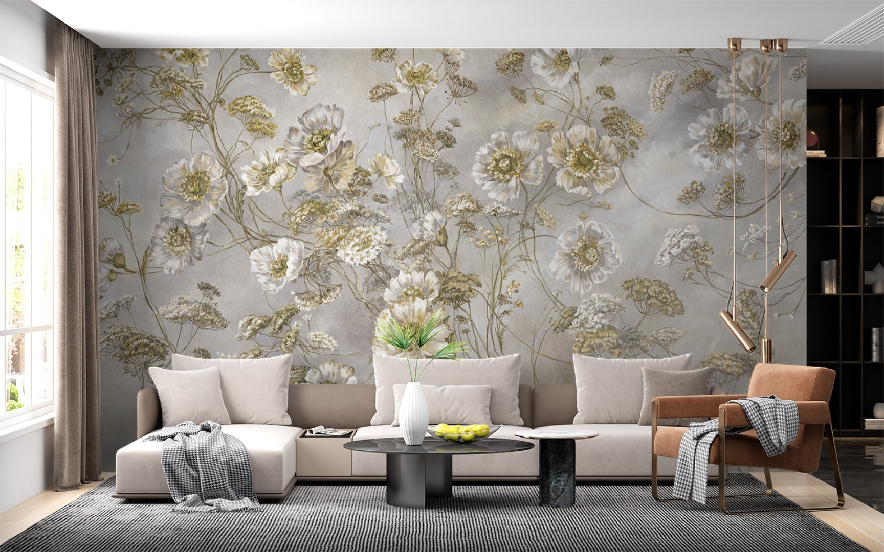Papier peint Floral whimsy – Rauv