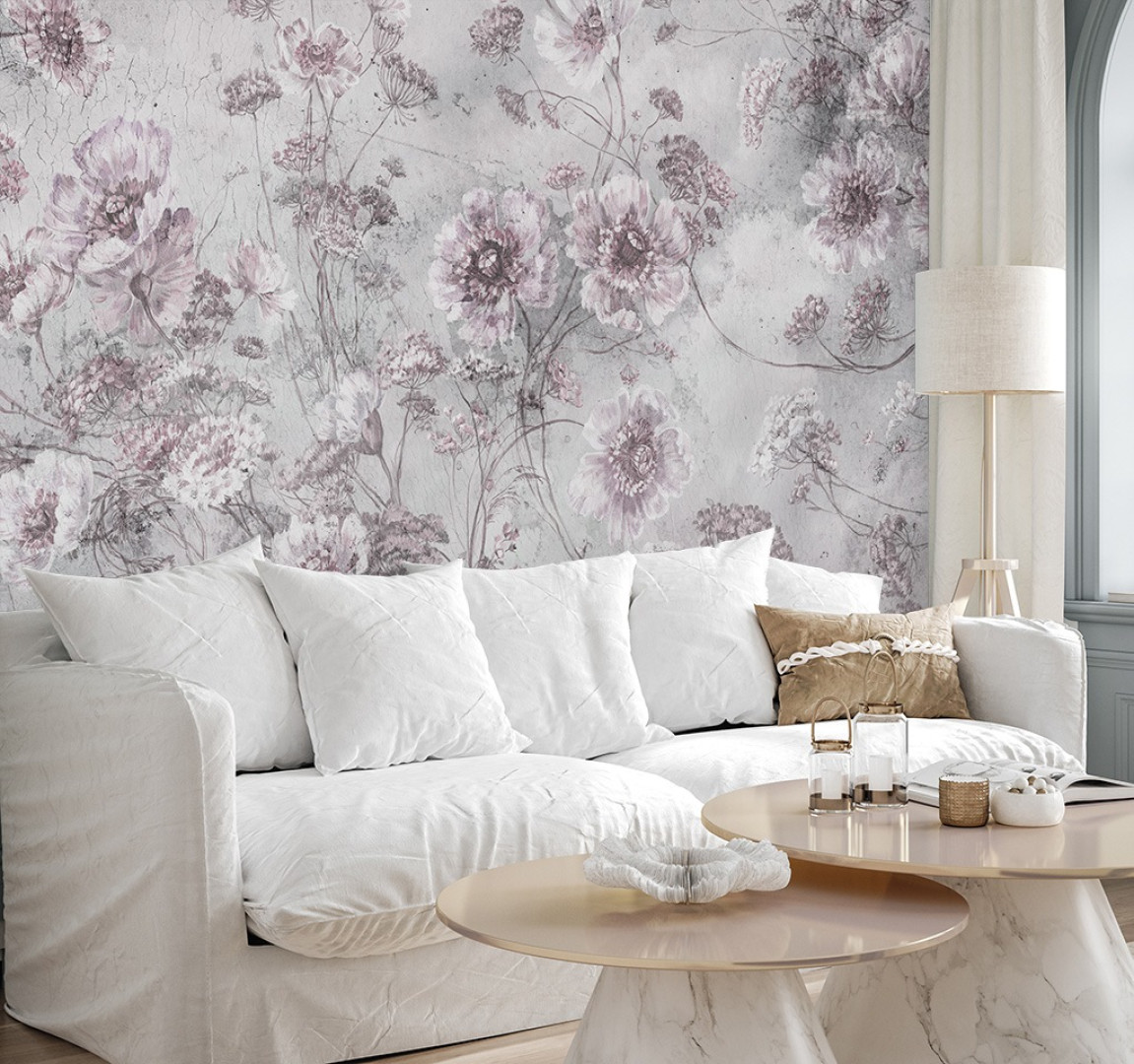 Papier peint Floral whimsy 2 3 – Rauv