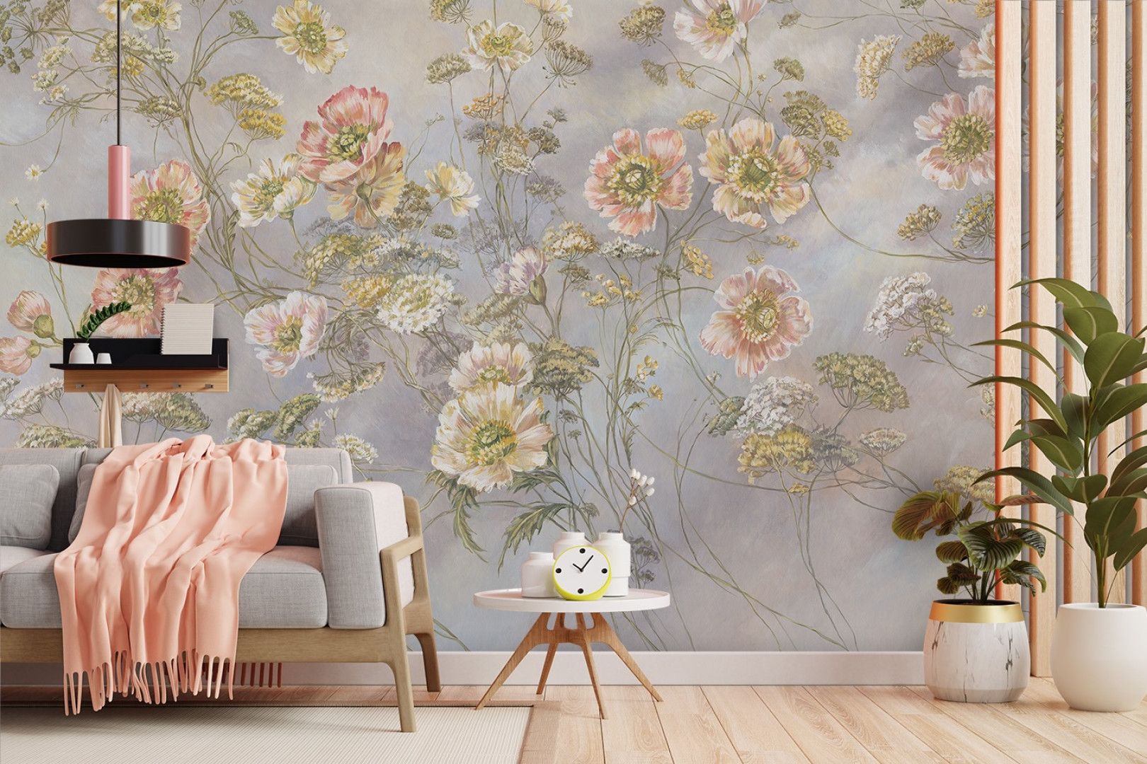 Papier peint Floral whimsy 2 4 – Rauv