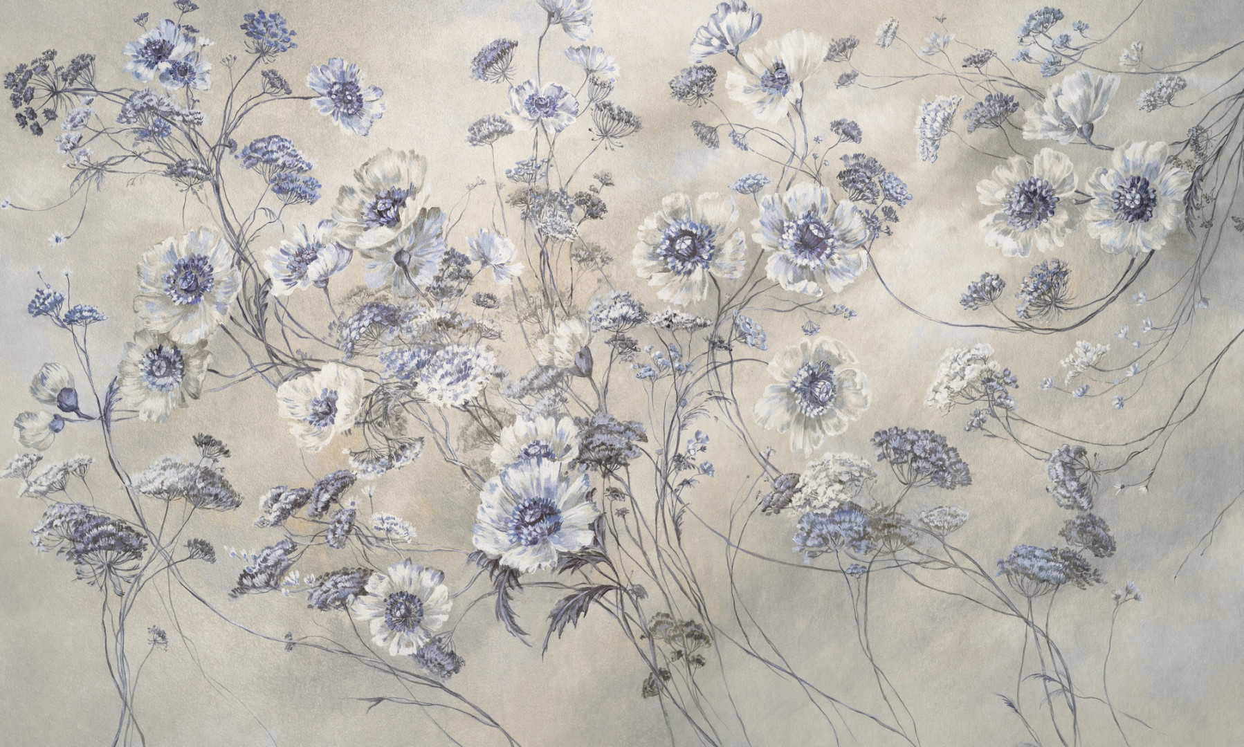 Papier peint Floral whimsy 2 – Rauv