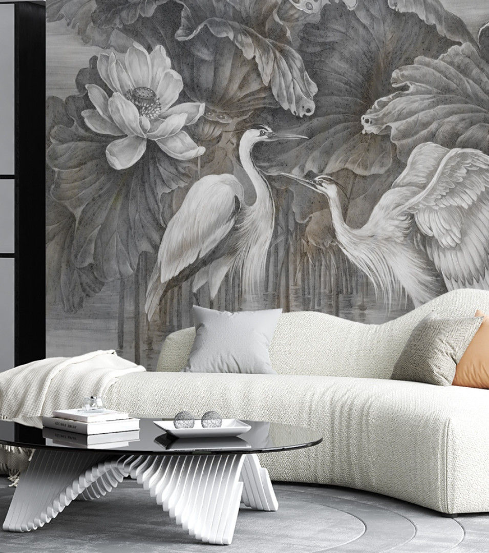 Papier peint Heron haze – Rauv