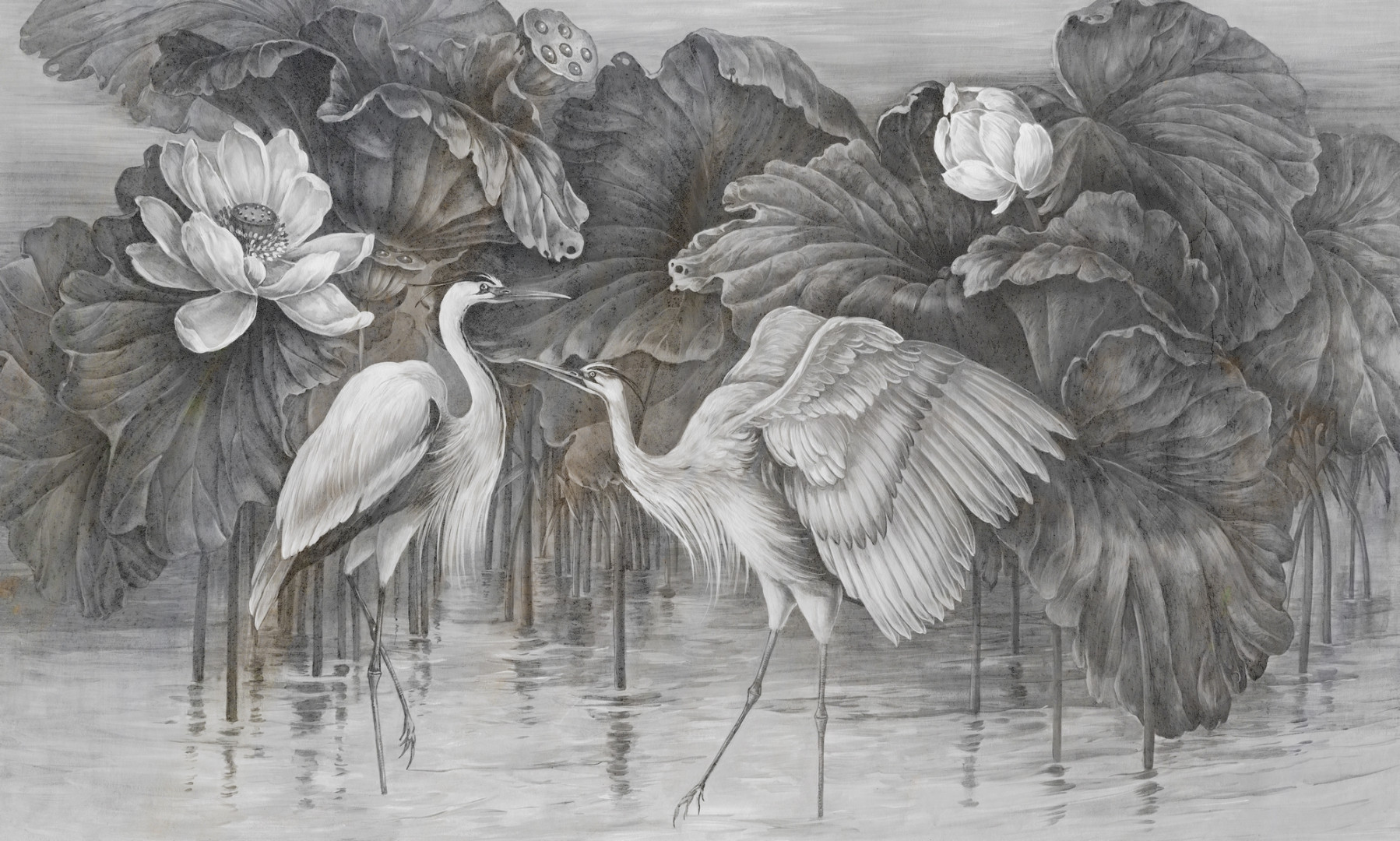 Papier peint Heron haze – Rauv