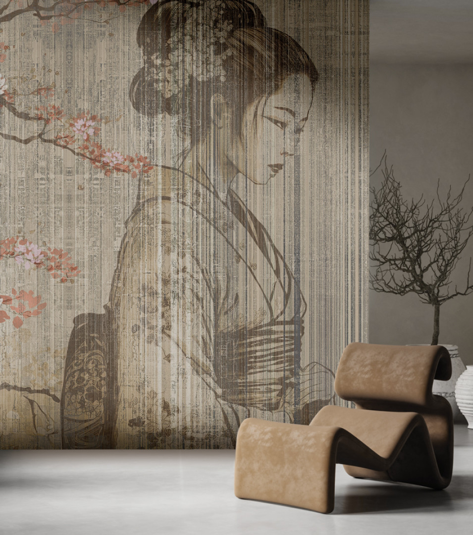 Papier peint Japanese cherry tree – Rauv