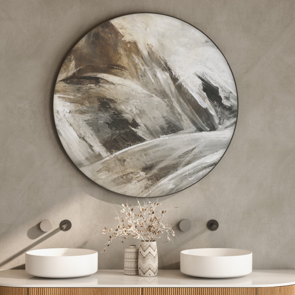 Papier peint cercle Unearthly Summit – Rauv