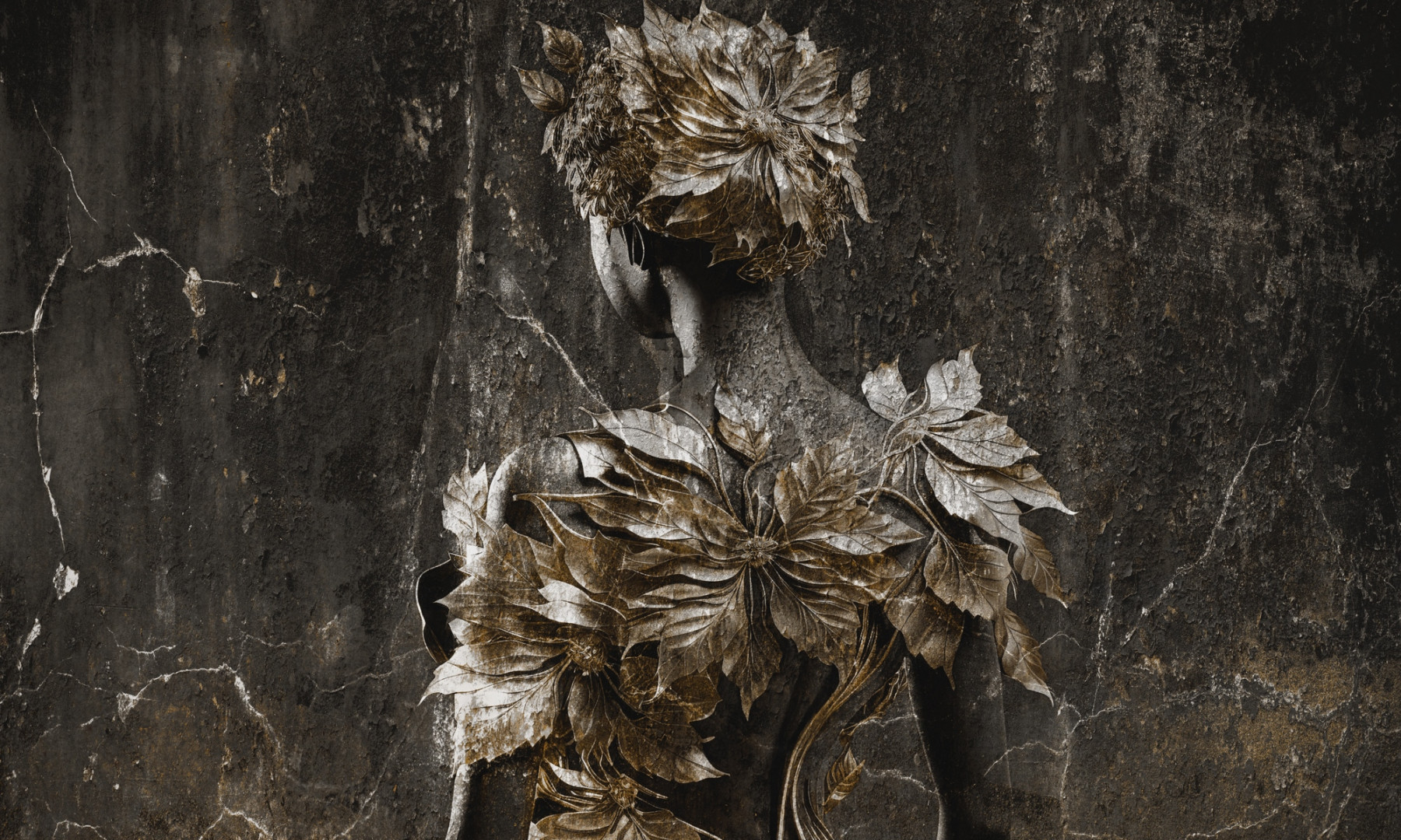 Papier peint Lady dark