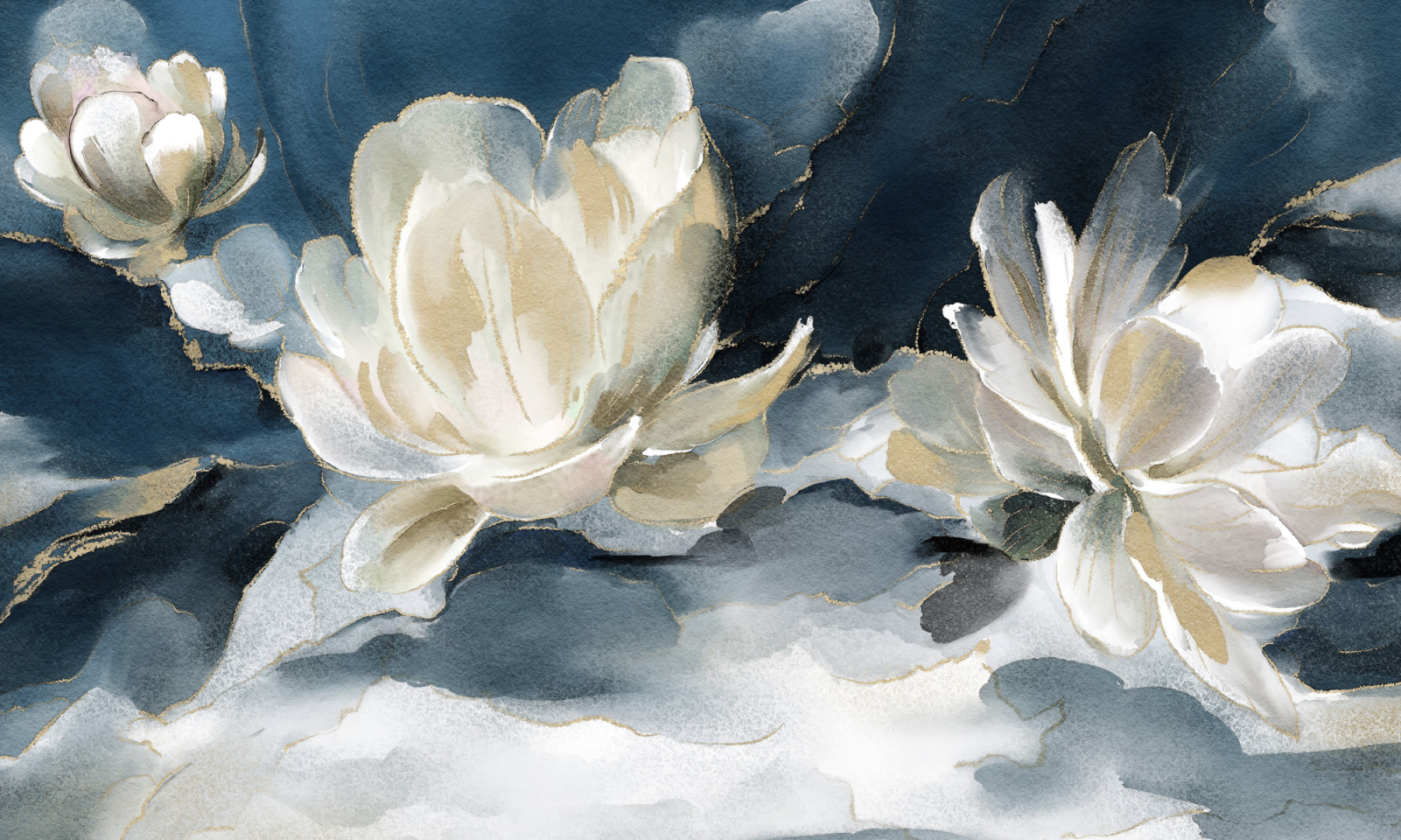 Papier peint Lotus Palette – Rauv