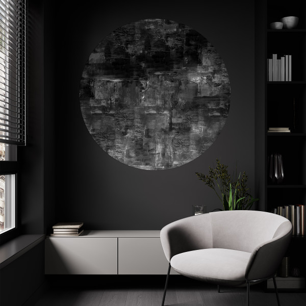 Papier peint cercle Canvas District 3 – Rauv