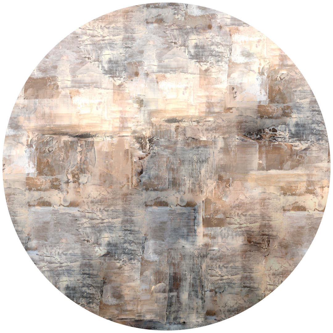 Papier peint cercle Canvas District