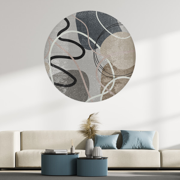 Papier peint cercle Fade Signal – Rauv