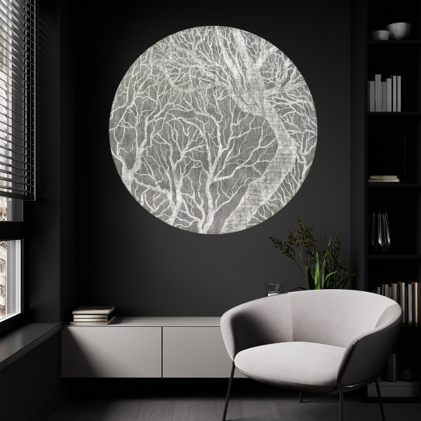 Papier peint cercle Frozen Canopy 3 – Rauv