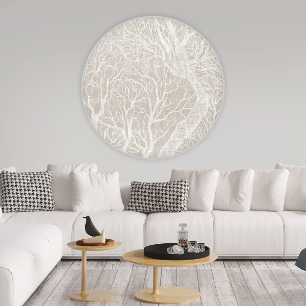 Papier peint cercle Frozen Canopy – Rauv