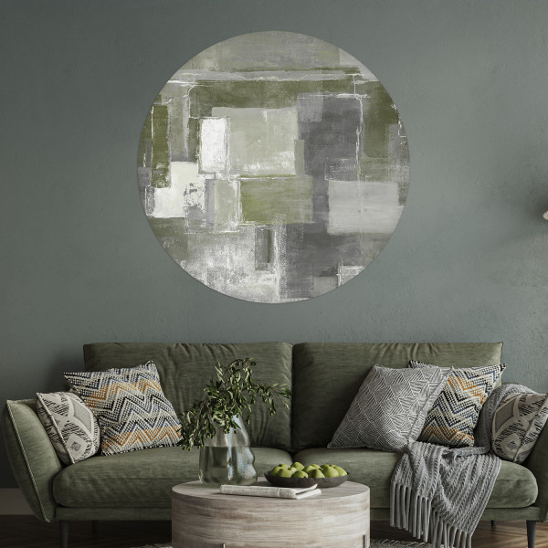 Papier peint cercle Memory Frame 2 – Rauv