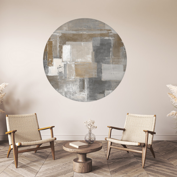 Papier peint cercle Memory Frame 3 – Rauv