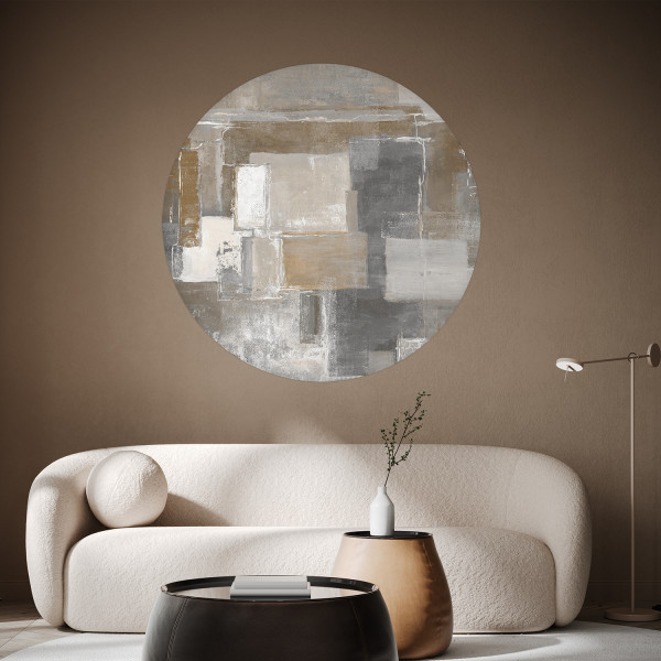 Papier peint cercle Memory Frame 3 – Rauv