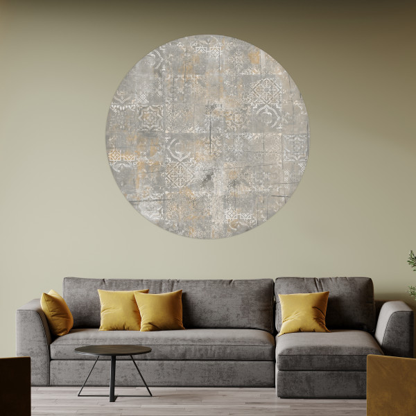 Papier peint cercle Mosaic Dream 4 – Rauv
