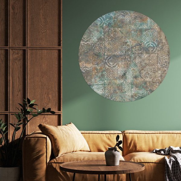 Papier peint cercle Mosaic Dream – Rauv