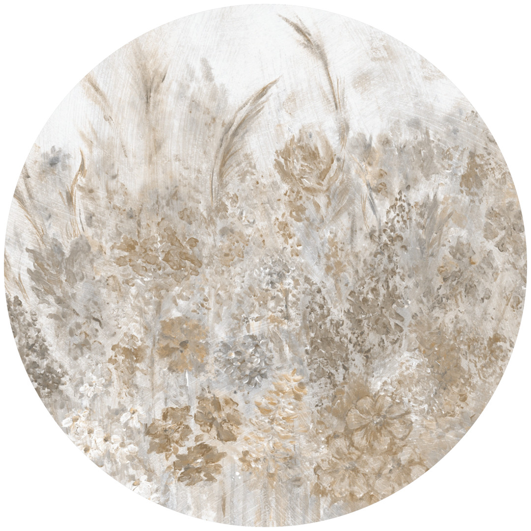 Papier peint cercle Passion Flowers 2