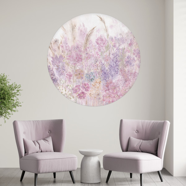 Papier peint cercle Passion Flowers 4 – Rauv