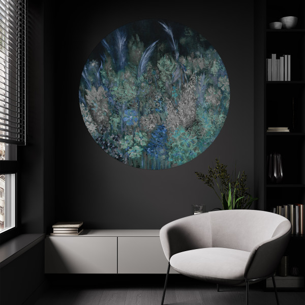 Papier peint cercle Passion Flowers – Rauv