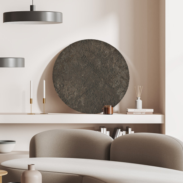 Papier peint cercle Silent Flow – Rauv