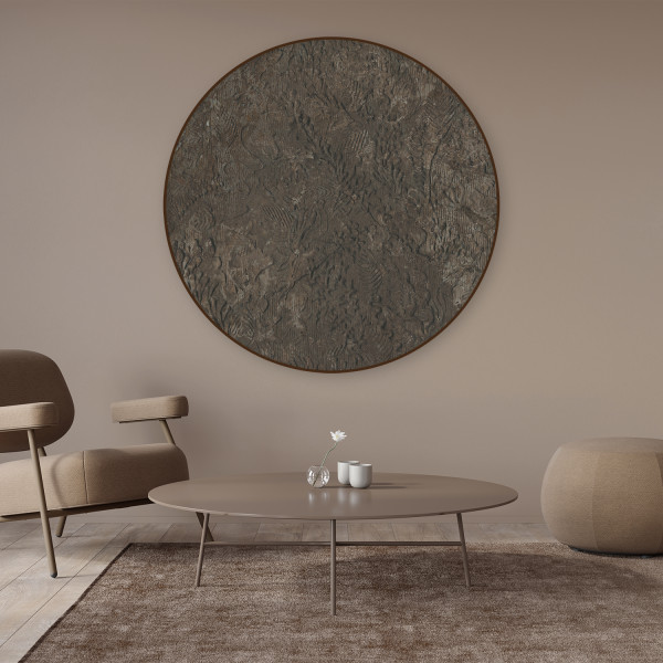 Papier peint cercle Silent Flow – Rauv