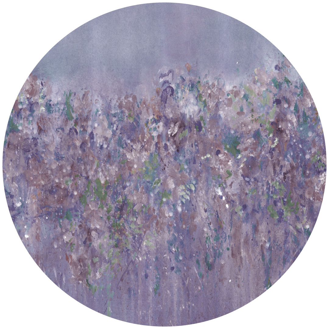 Papier peint cercle Spring Chaplet 3 – Rauv