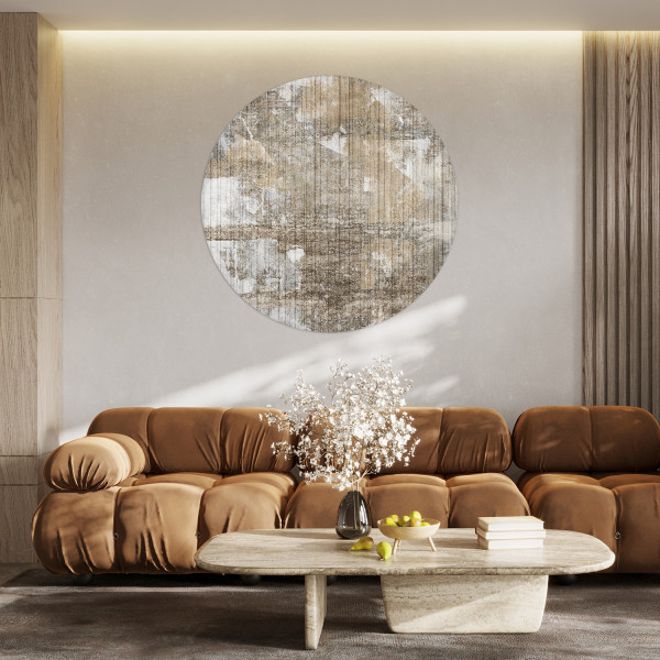 Papier peint cercle Stone Pulse 3 – Rauv