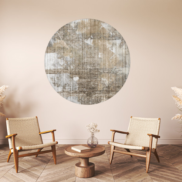 Papier peint cercle Stone Pulse 3 – Rauv