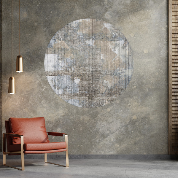 Papier peint cercle Stone Pulse – Rauv