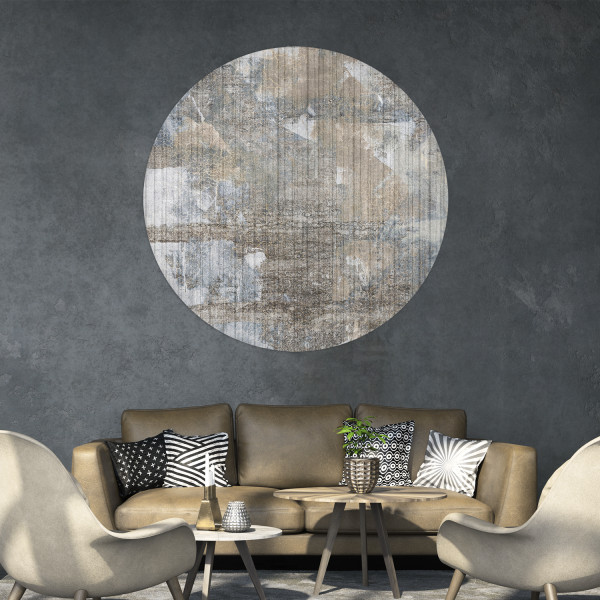 Papier peint cercle Stone Pulse – Rauv