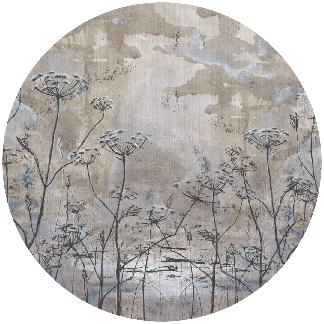 Papier peint cercle Velvet Dusk 2 – Rauv