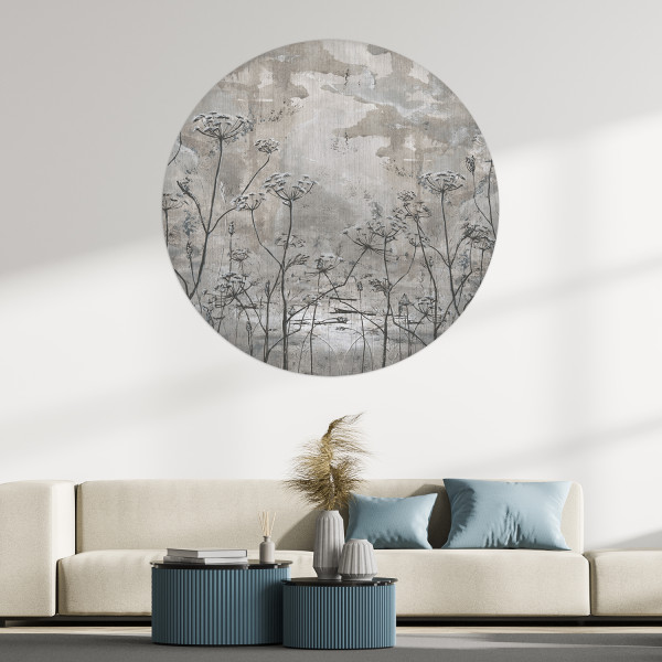 Papier peint cercle Velvet Dusk – Rauv