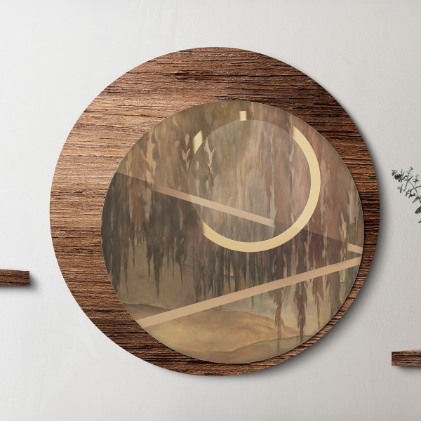 Papier peint cercle Willow 2 – Rauv