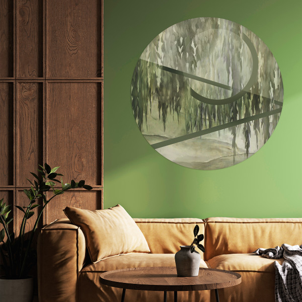 Papier peint cercle Willow 3 – Rauv