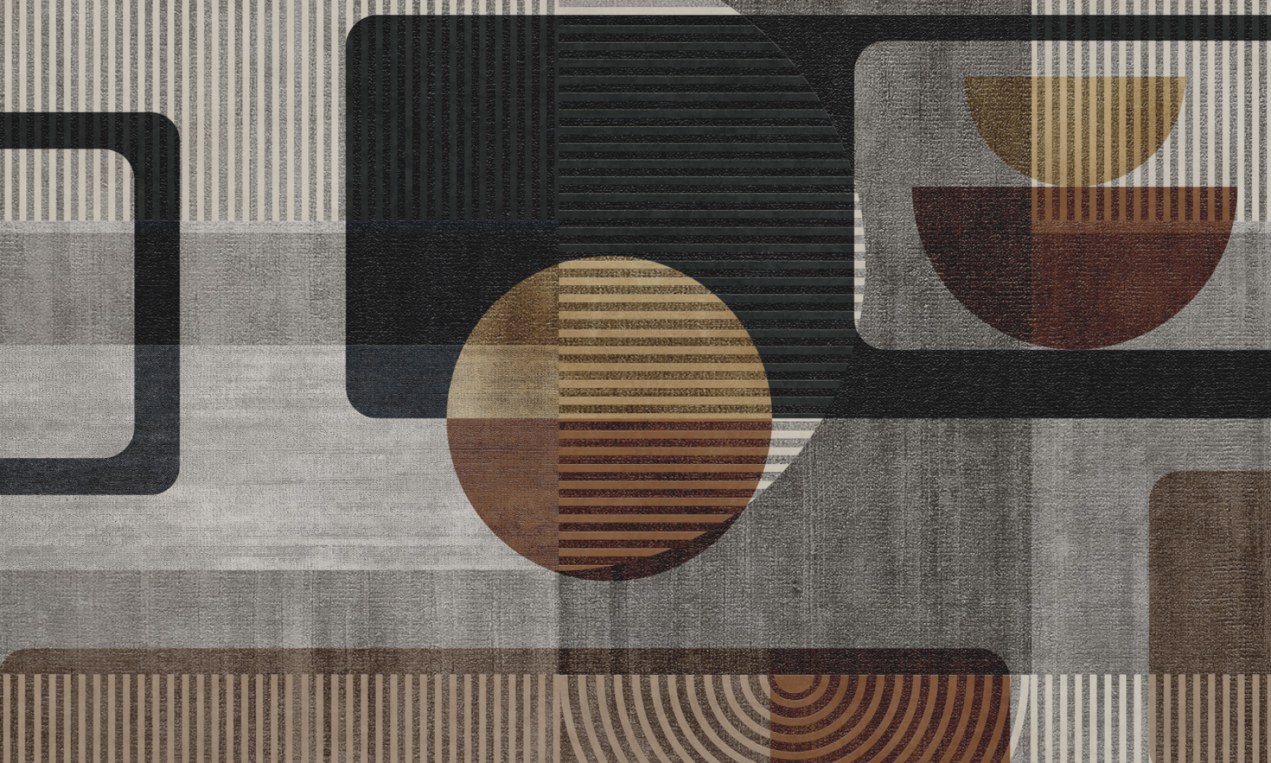 Papier peint Whimsical Patchwork – Rauv