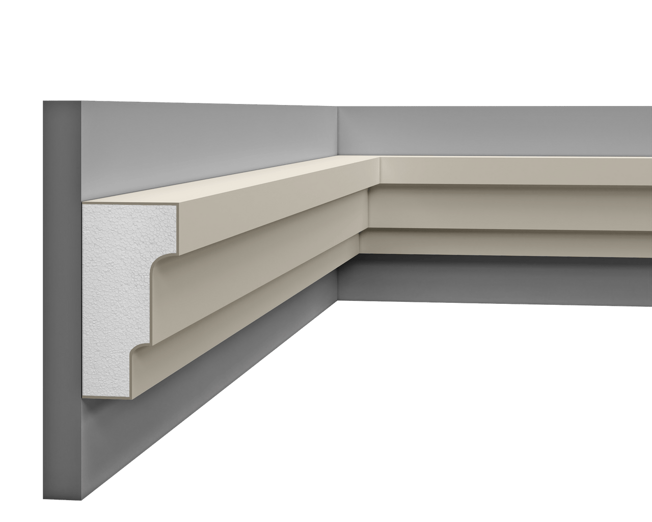 Moulure multifonctionnel LP 152