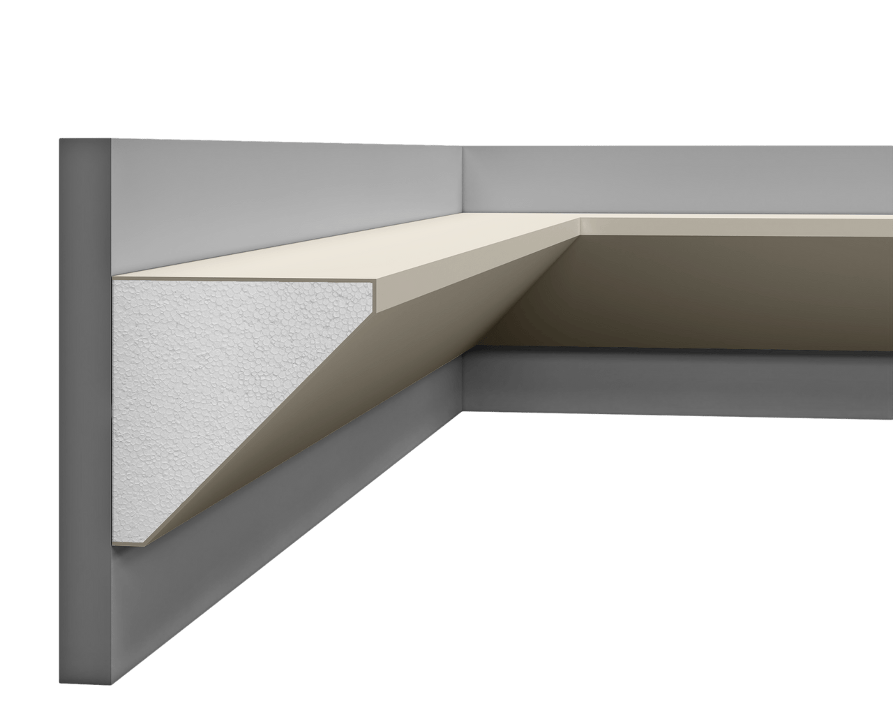 Corniche en polystyrène LP 192 DARTANK