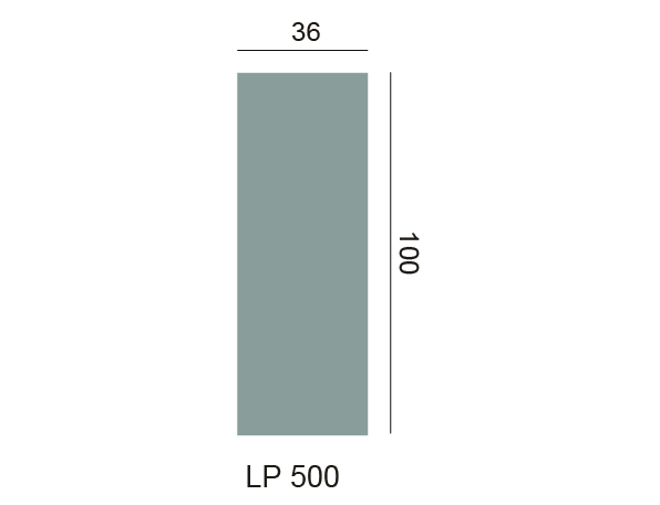 Profilé pour panneaux 3D LP 500 – Rhinst