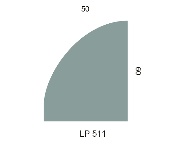 Profilé pour panneaux 3D LP 511 – Rhinst