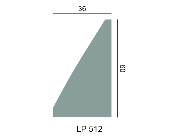 Profilé pour panneaux 3D LP 512 – Rhinst