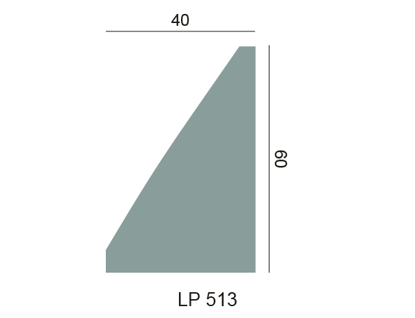 Profilé pour panneaux 3D LP 513 – Rhinst