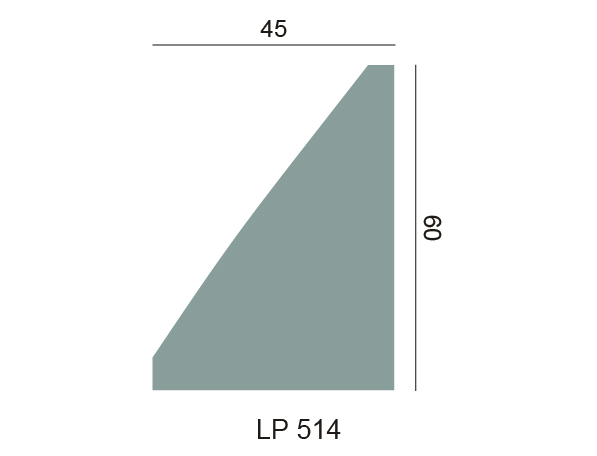 Profilé pour panneaux 3D LP 514 – Rhinst