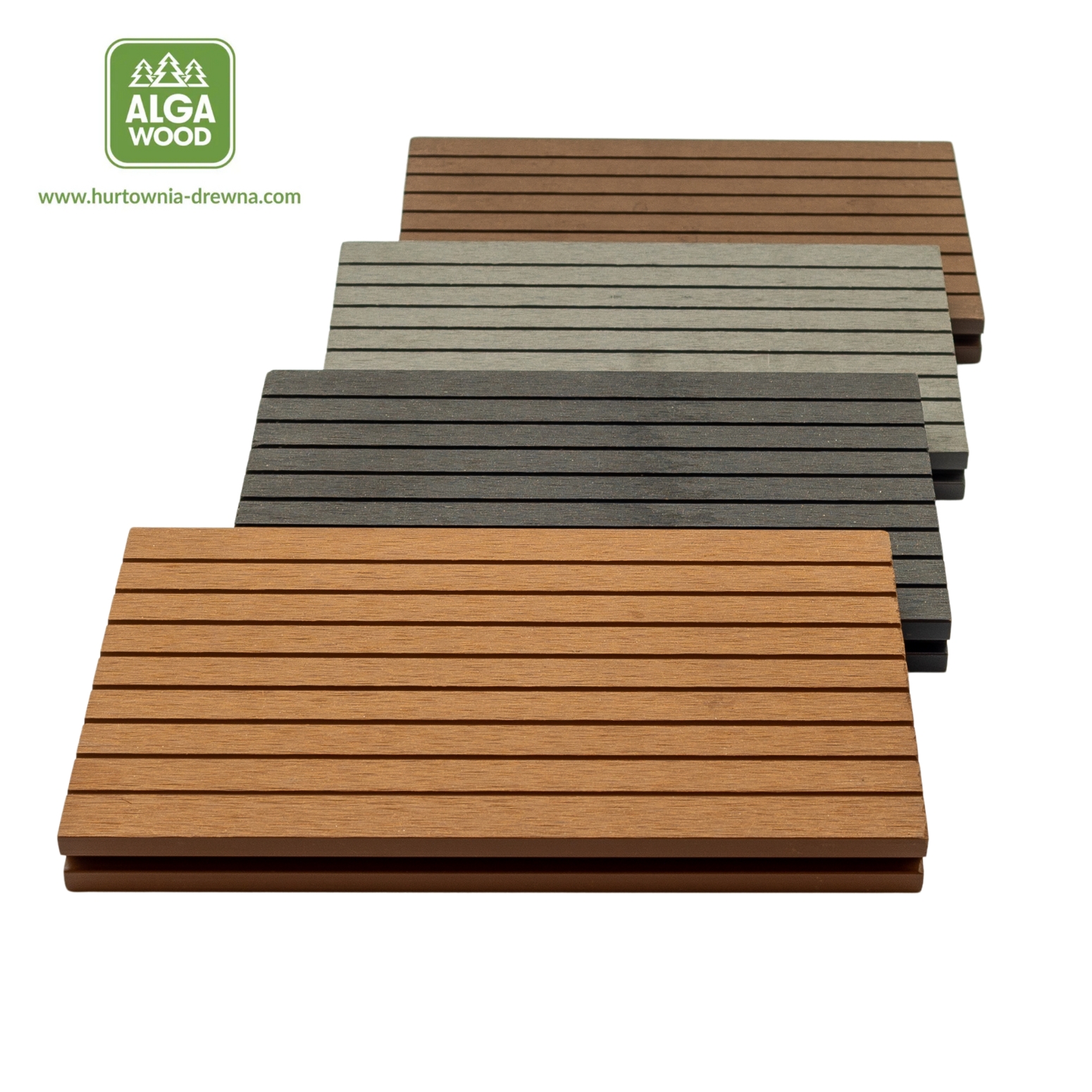 Kompozyt 25×140 Planche Tarasowa WPC 4DECK – 4 kolory – AlgaWood