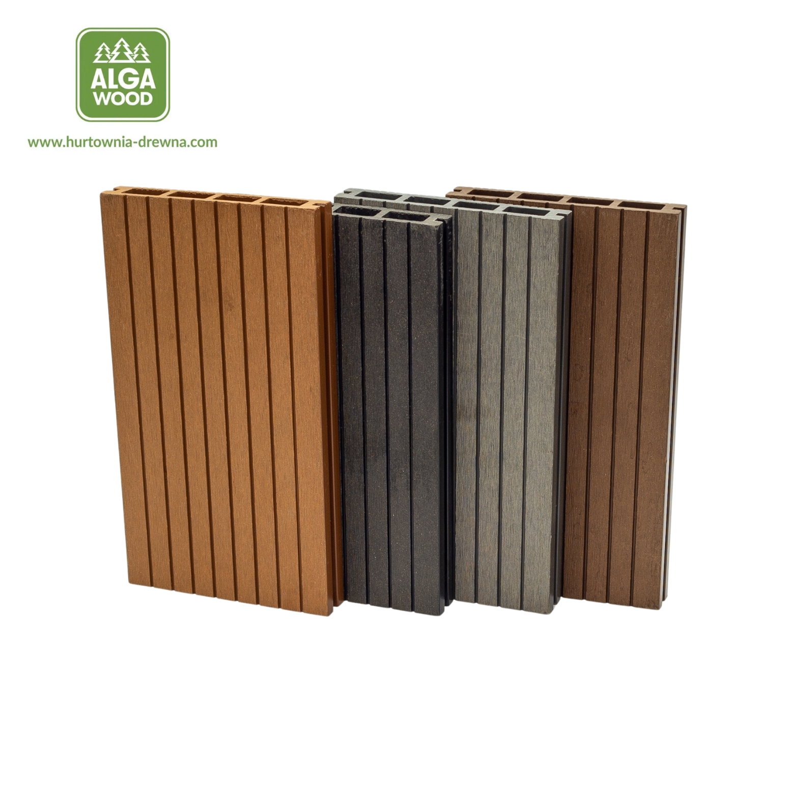 Kompozyt 25×140 Planche Tarasowa WPC 4DECK – 4 kolory – AlgaWood