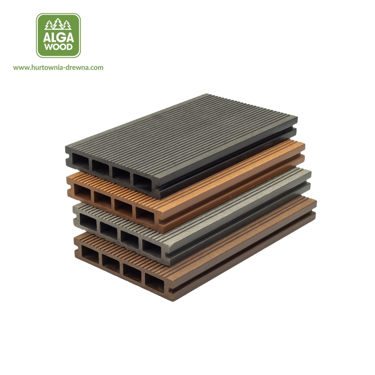 Kompozyt 25×140 Planche Tarasowa WPC 4DECK – 4 kolory